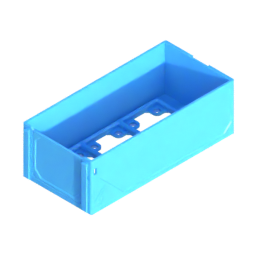 Render of MODULITH 165 Gridfinity Decor Drawer - 1W-1H
